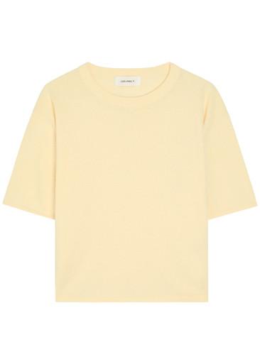 Rubie cotton and cashmere-blend T-shirt by LISA YANG