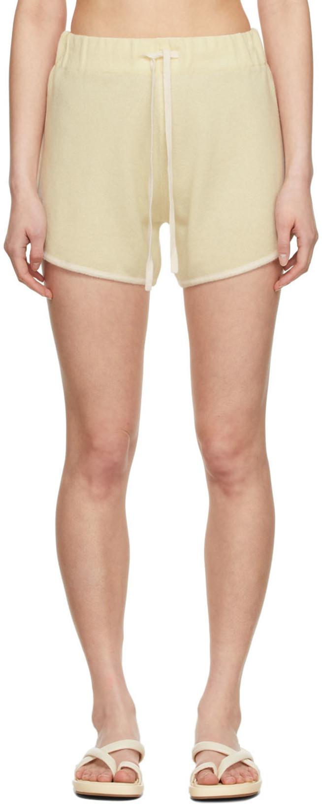 SSENSE Exclusive Off-White Kiyo Shorts by LISA YANG