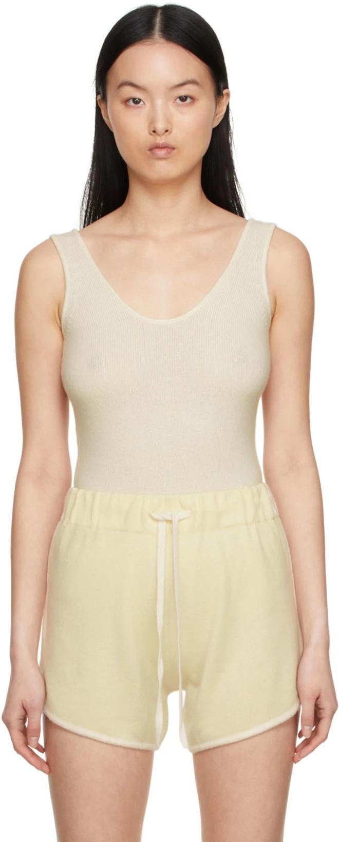 SSENSE Exclusive Off-White Leoni Bodysuit by LISA YANG