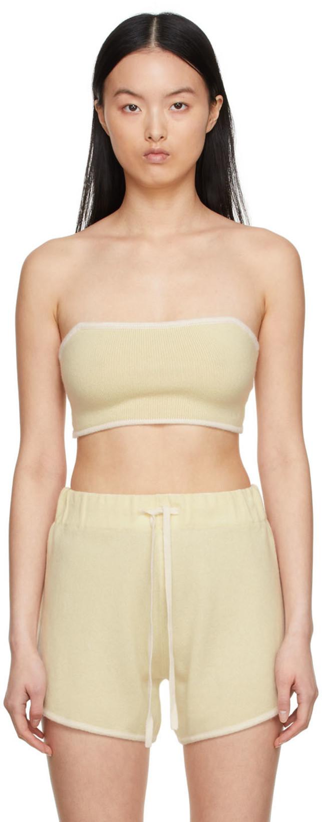 SSENSE Exclusive Off-White Selah Bra by LISA YANG