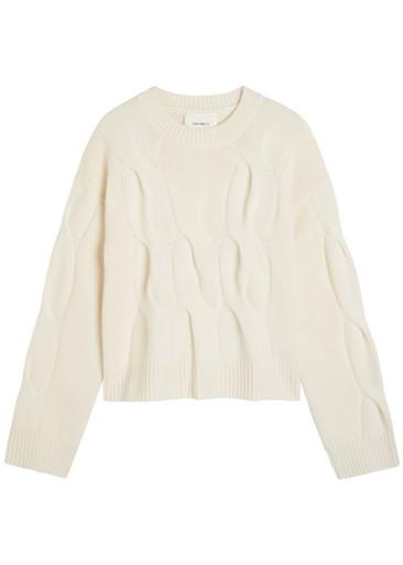 Sammie cable-knit cashmere jumper by LISA YANG