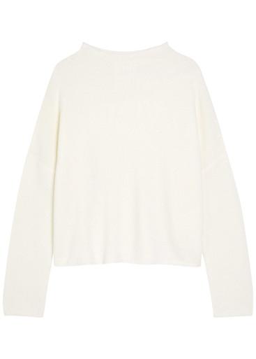 Sandy funnel neck cashmere jumper by LISA YANG