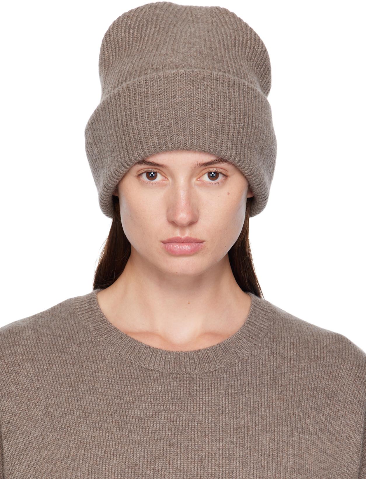 Taupe 'The Stockholm' Beanie by LISA YANG