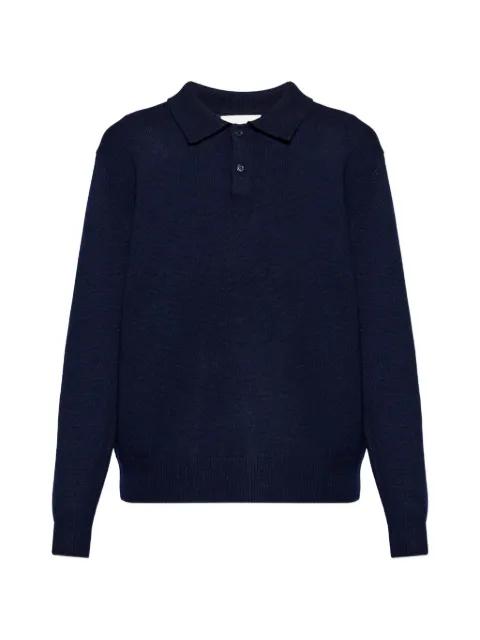 buttoned polo shirt by LISA YANG