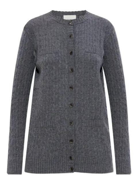 cable-knit cashmere cardigan by LISA YANG