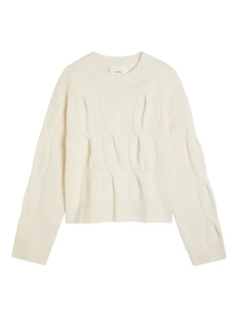 cable knit sweater by LISA YANG