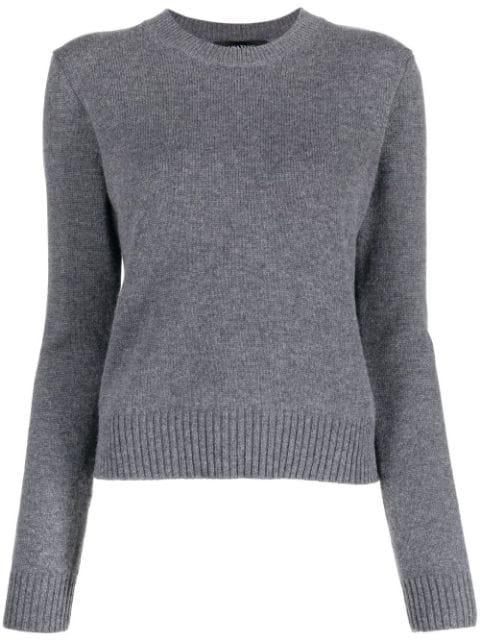 crew neck cashmere jumper by LISA YANG