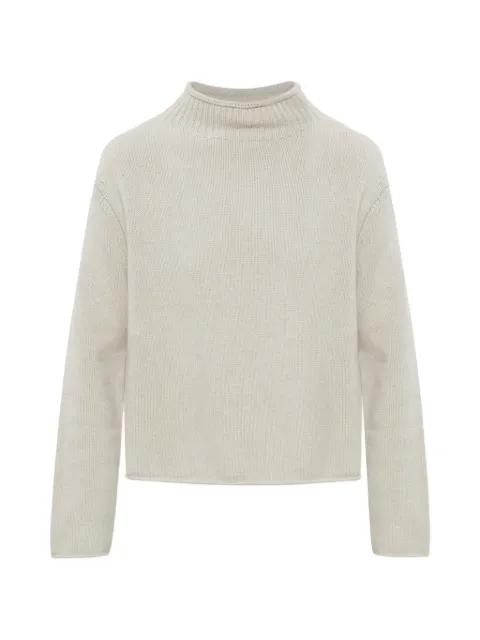 funnel-neck sweater by LISA YANG