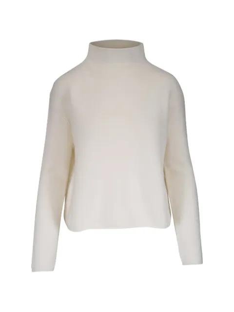 funnel neck sweater by LISA YANG