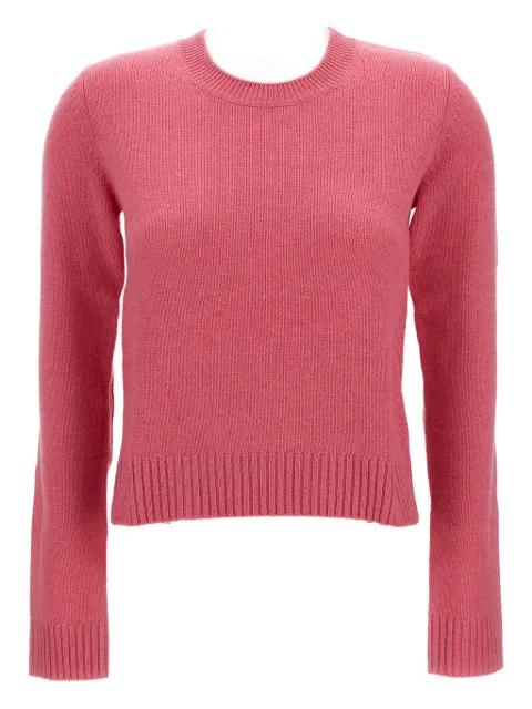 long-sleeve crewneck sweater by LISA YANG