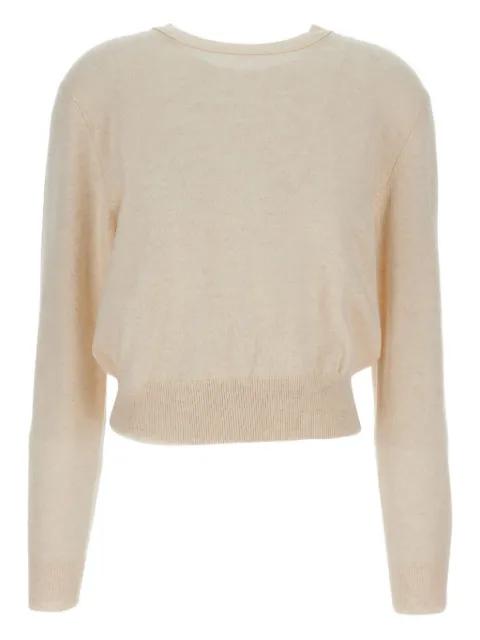 ribbed crew-neck sweater by LISA YANG