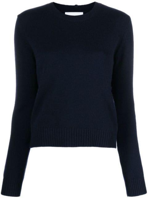 ribbed-knit cashmere jumper by LISA YANG