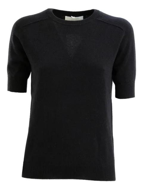 short-sleeve cashmere sweater by LISA YANG