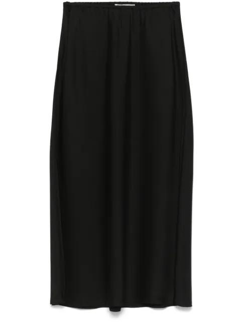 silk midi skirt by LISA YANG