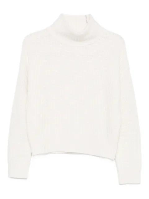 turtleneck ribbed sweater by LISA YANG