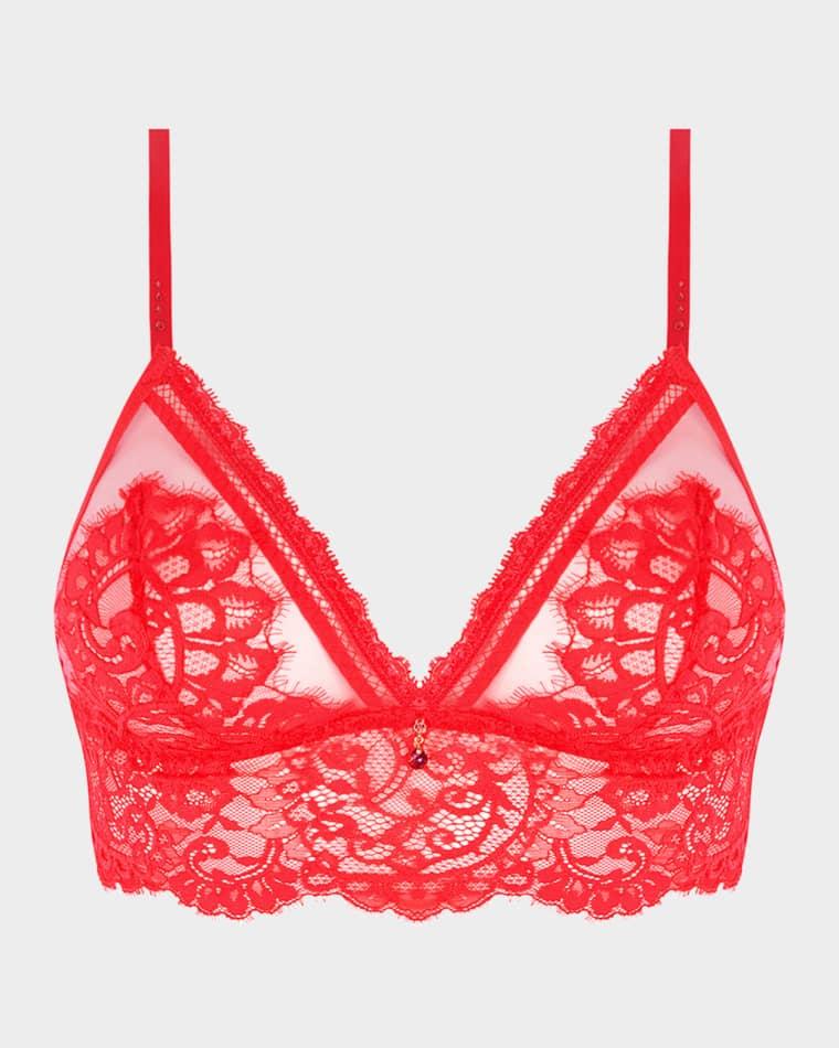 Desirs De Venise Lace & Tulle Soft Cup Bra by LISE CHARMEL