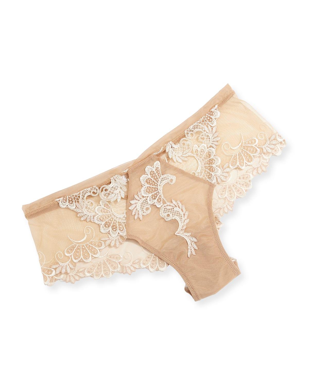 Dressing Floral Boyshort Briefs by LISE CHARMEL