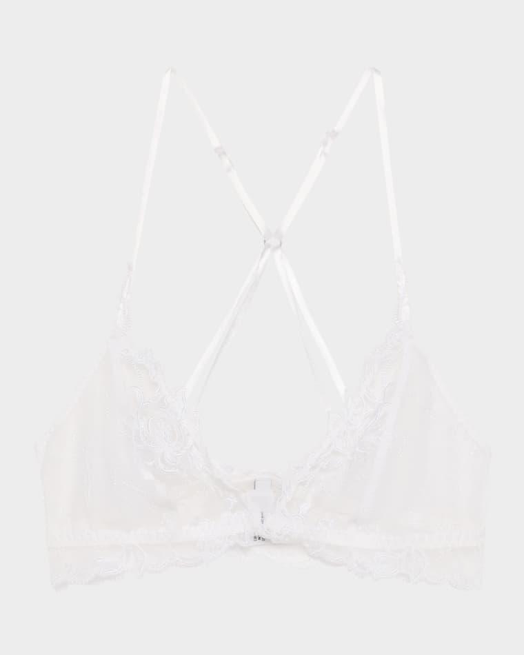 Source Beaute Embroidered Soft Cup Bralette by LISE CHARMEL