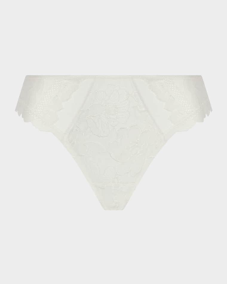 Tulle & Jacquard Italian Briefs by LISE CHARMEL