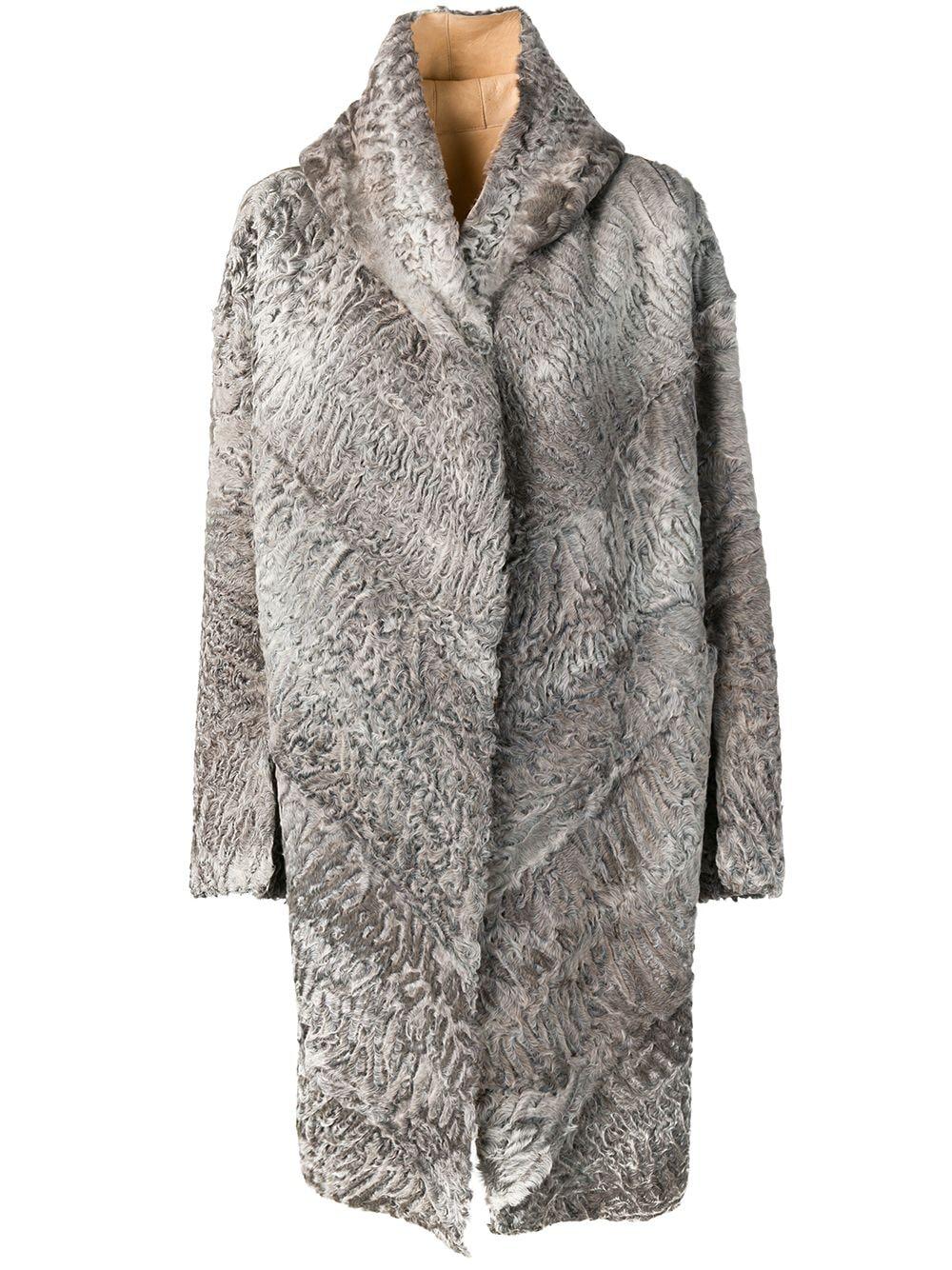 Chiron shearling coat by LISKA