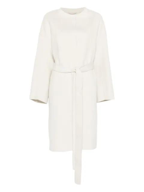 belted coat by LISKA