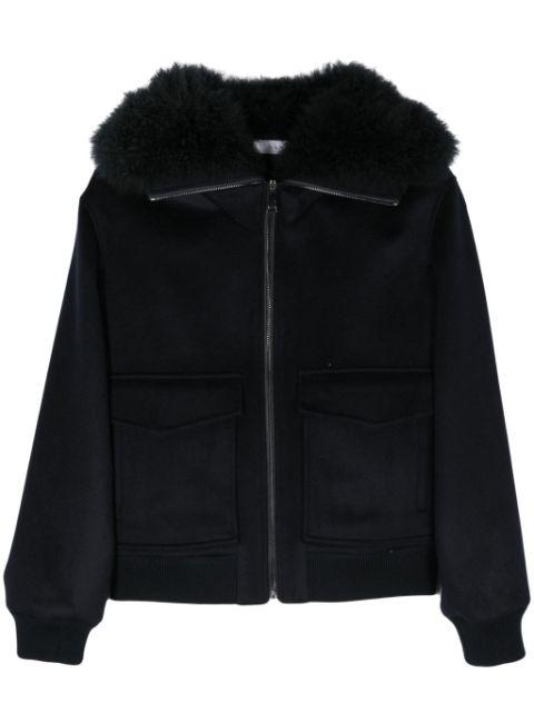 cashmere bomber jacket by LISKA