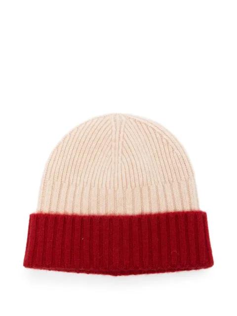 cashmere-ribbed hat by LISKA