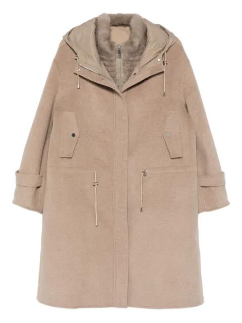 layered coat by LISKA