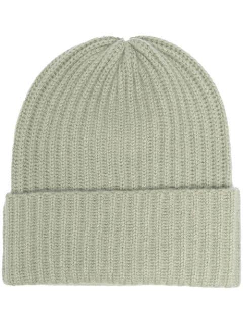 rib-knit cashmere beanie by LISKA