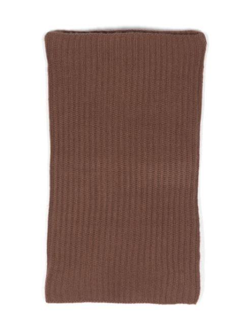 ribbed-knit cashmere scarf by LISKA