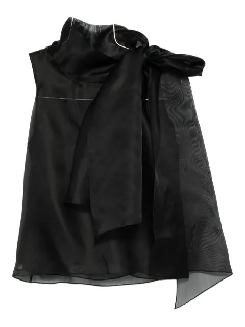Brise bow-detail blouse by LITA COUTURE