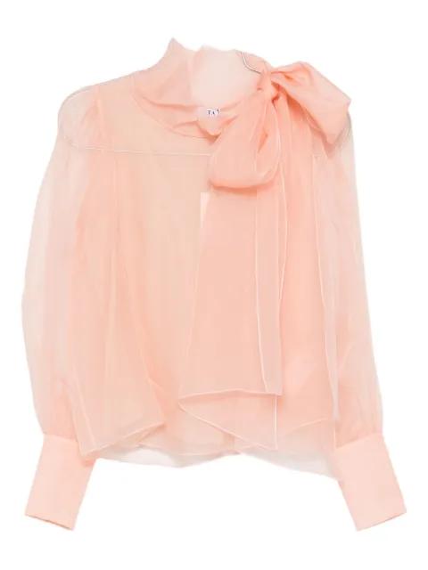Ellise long-sleeve blouse by LITA COUTURE