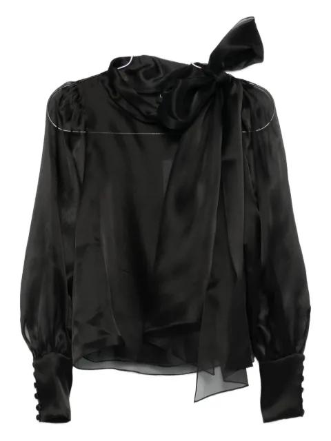 Ellise long-sleeve blouse by LITA COUTURE