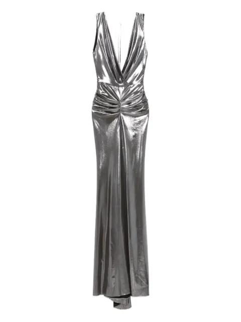 Roche V-neck maxi dress by LITA COUTURE