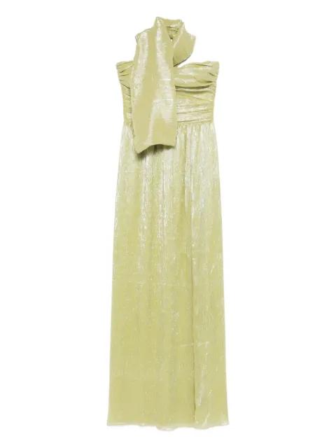 Thais scarf-detail maxi dress by LITA COUTURE