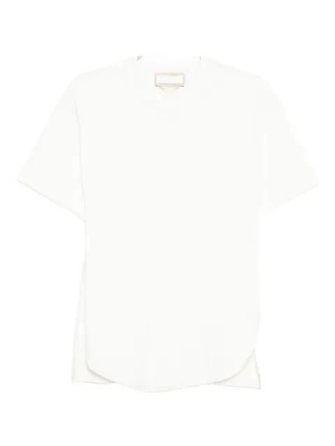 asymmetric cotton T-shirt by LITKOVSKA