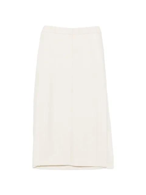 button-tab midi skirt by LITKOVSKA