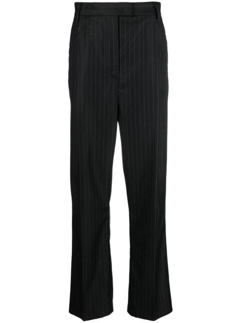 pinstripe-print tailored trousers by LITKOVSKA