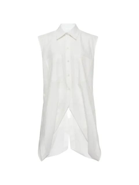 sleeveless shirt by LITKOVSKA