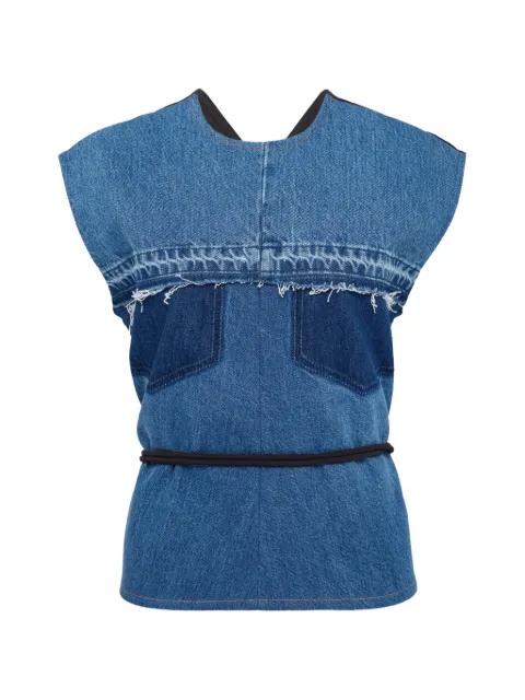 tie-waist top by LITKOVSKA