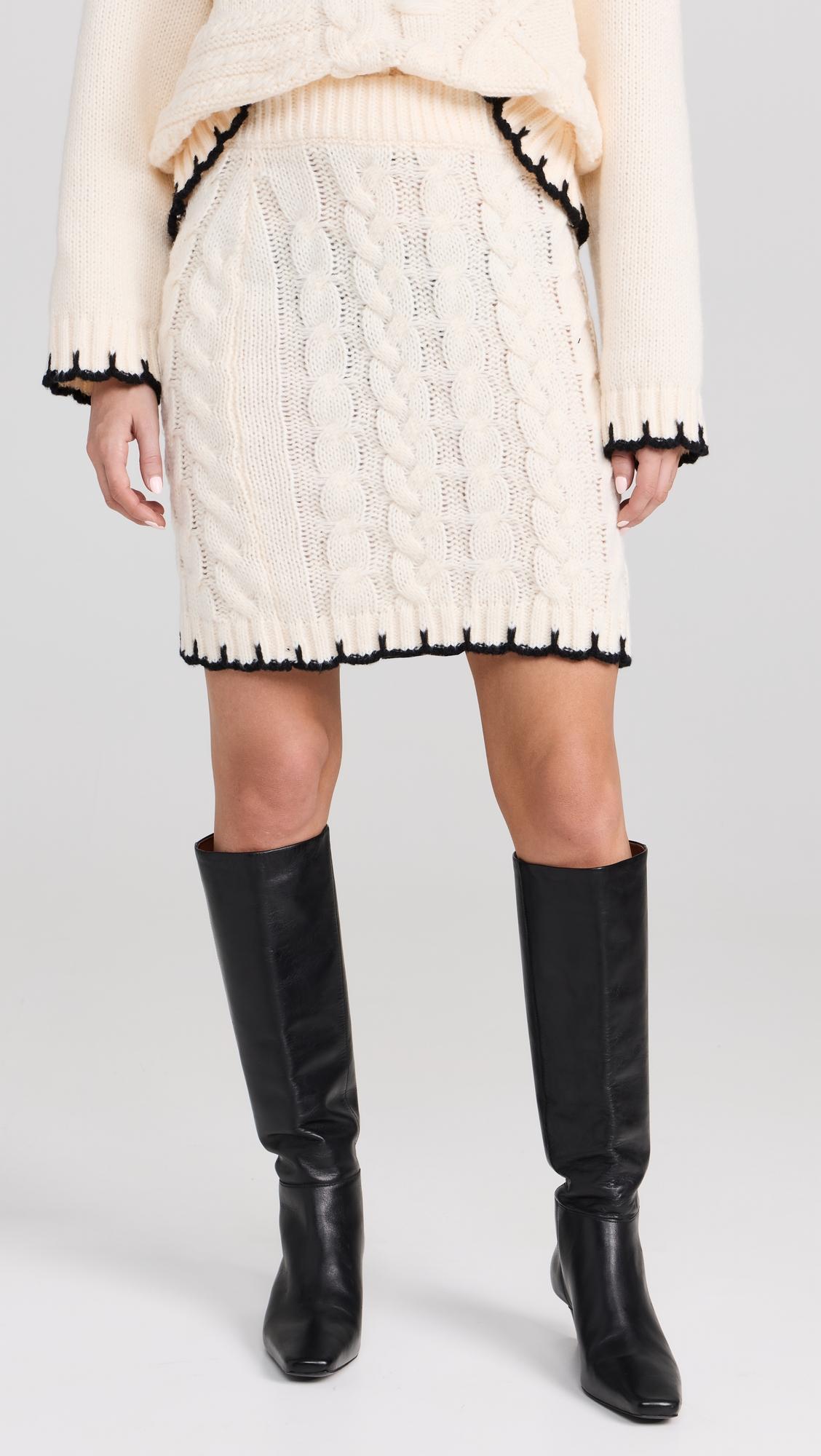 Cable Stitch Skirt by LITTLE LIES