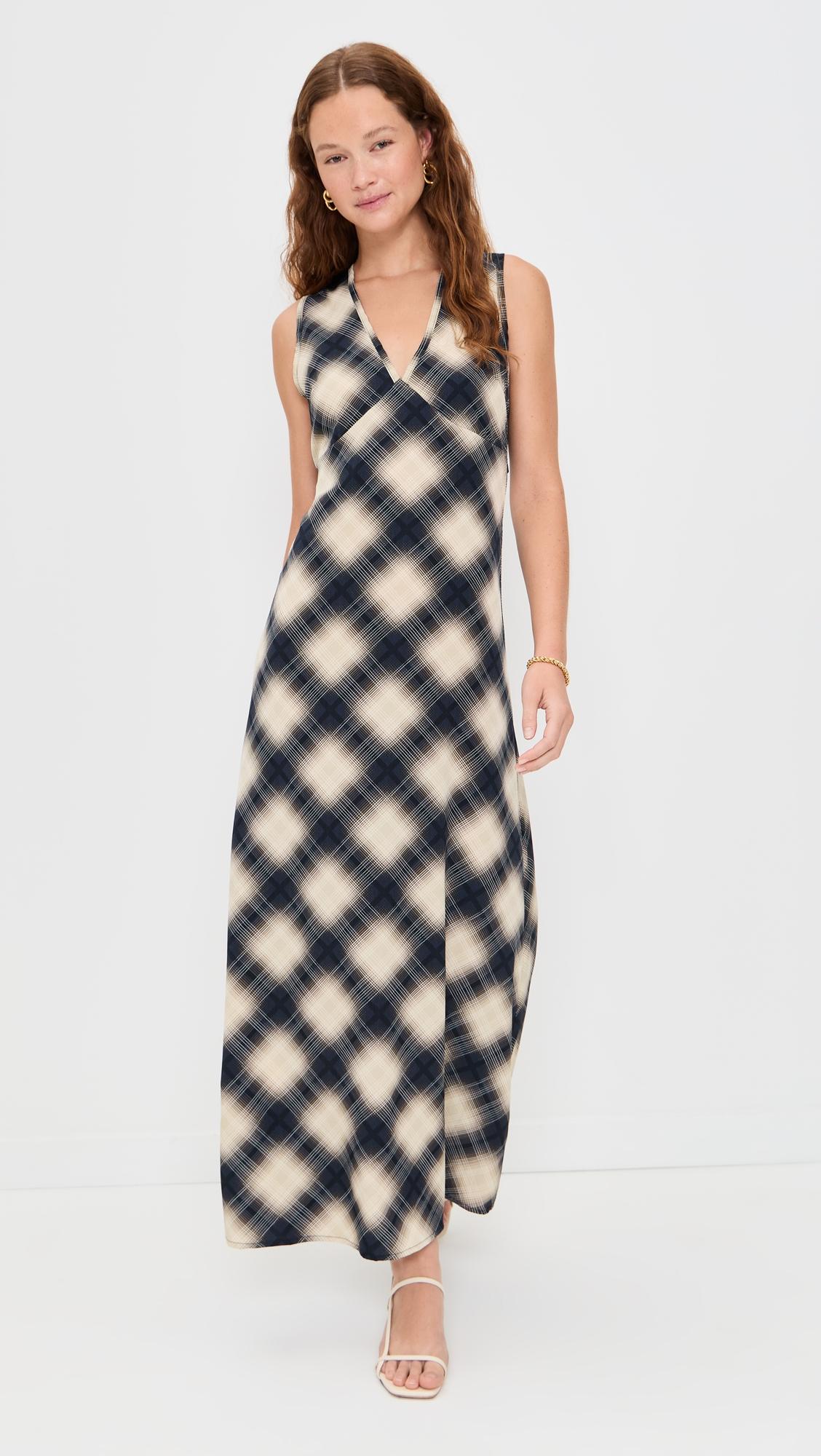 Plaid Printed Dress by LITTLE LIES