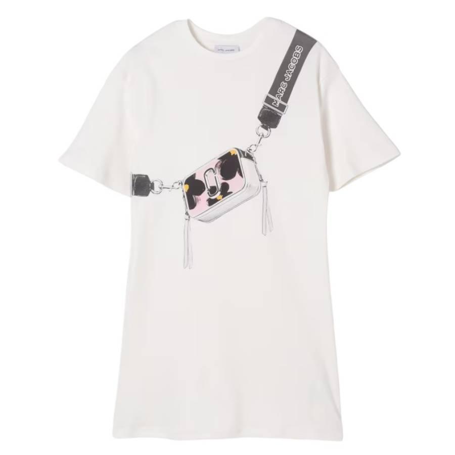 Little Marc Jacobs Daisy Snapshot Cotton Dress by LITTLE MARC JACOBS