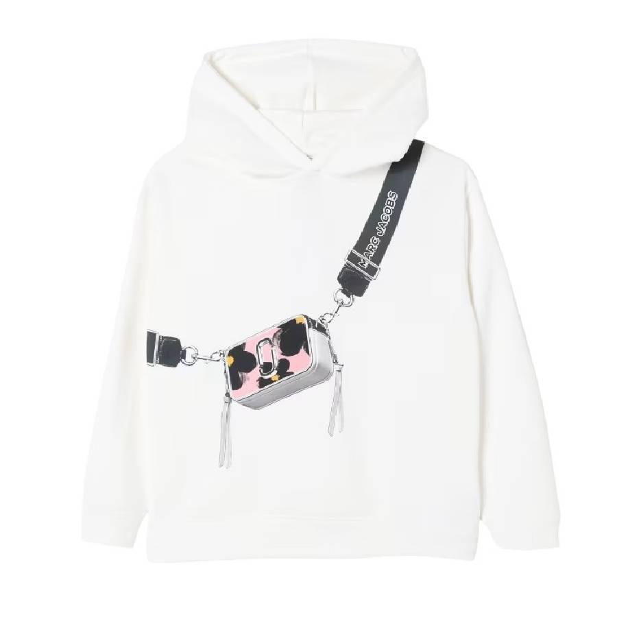Little Marc Jacobs Daisy Snapshot Print Hoodie by LITTLE MARC JACOBS