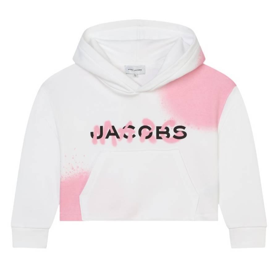 Little Marc Jacobs Girls Spray Paint-Effect Hoodie by LITTLE MARC JACOBS