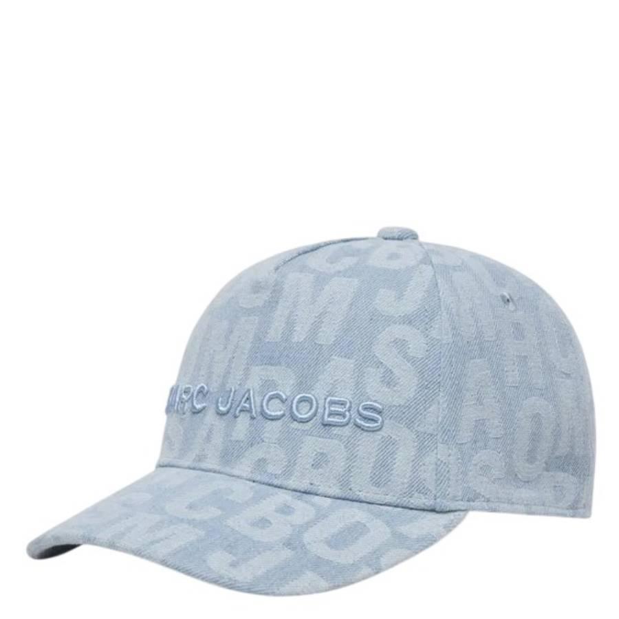 Little Marc Jacobs Kids Monogram Denim Cap by LITTLE MARC JACOBS