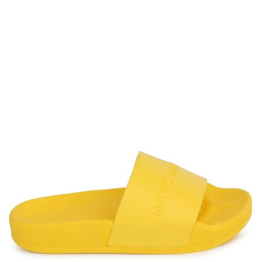 Marc Jacobs Kids Logo-Debossed Slides by LITTLE MARC JACOBS