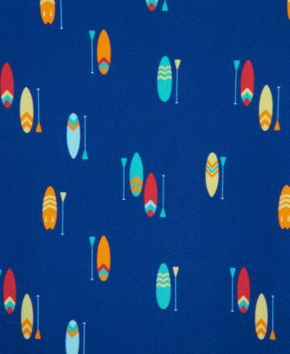 Baby Boys Surf-Print Long-Sleeve Rash Guard One-Piece by LITTLE ME Baby Boys Surf-Print Long-Sleeve Rash Guard One-Piece by LITTLE ME