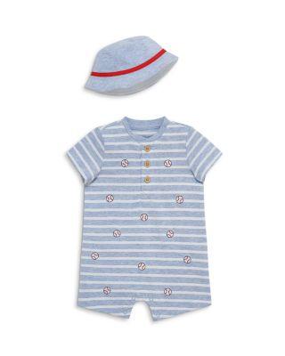 Boys' Baseball Romper & Hat Set - Baby by LITTLE ME