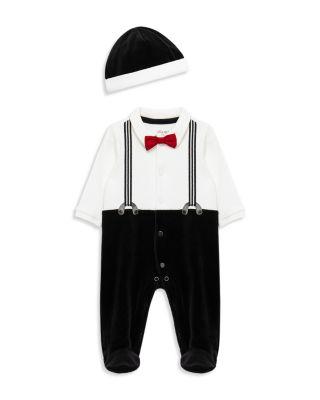 Boys' Dressy Footie & Hat - Baby by LITTLE ME